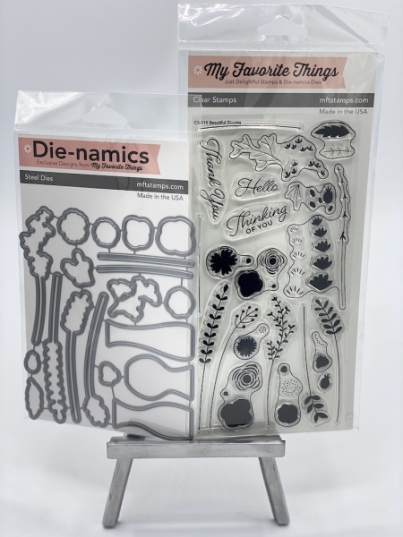 MFT Die-Namics Stanz & Stempel Set - Beautiful Blooms